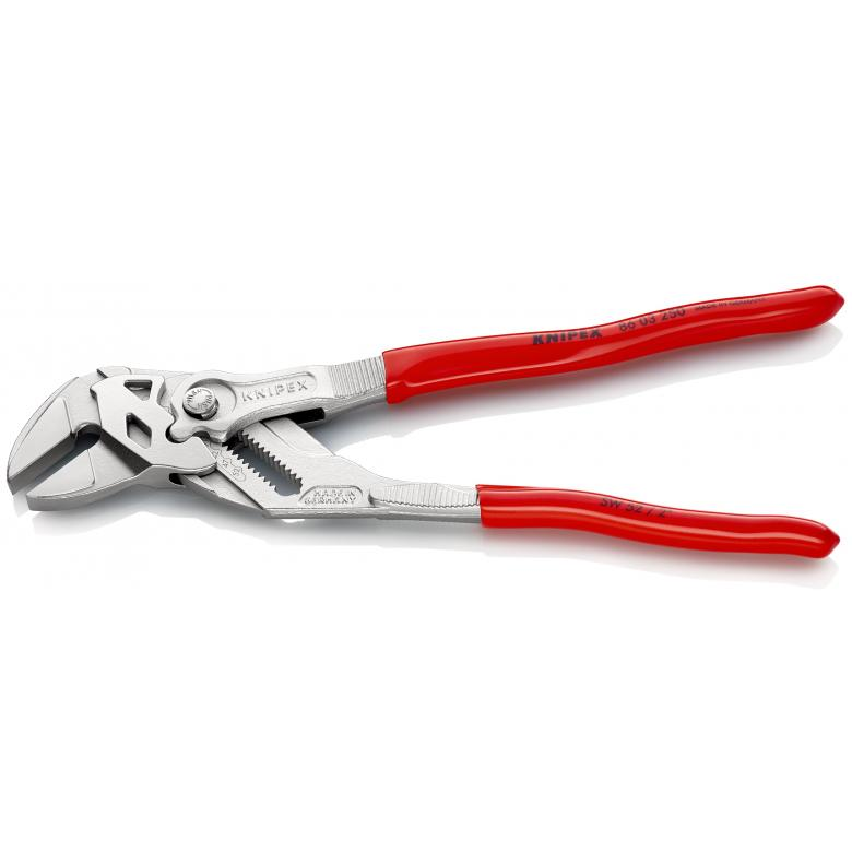 KNIPEX - Pliers Wrench, Chrome (86 03 180) - Slip Joint Pliers