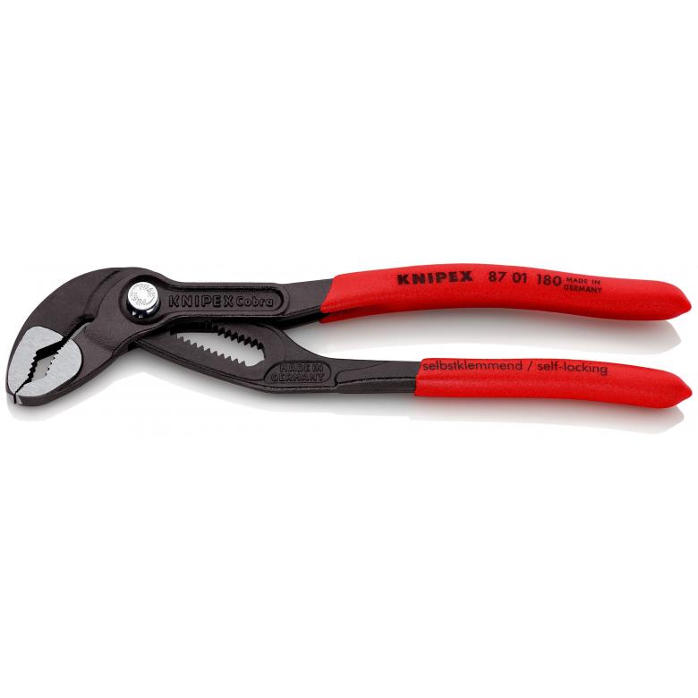 Knipex (87 01 180) Cobra Water Pump Pliers – Steadfast Supply Co.