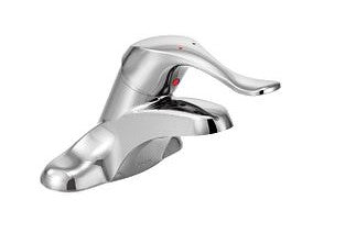 M8420 Moen 4CC Lavatory Faucet with Lever and Metal Waste Assembly