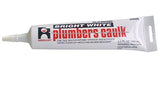 25-605 Hercules 6 oz. White Tub & Tile Plumbers Caulk Squeeze Tube