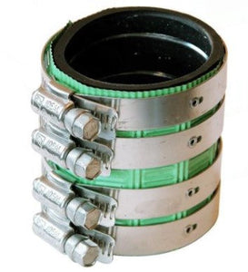 EXHCD300 3" EPDM NO HUB COUPLING FOR NEWAGE EPOXY PIPE GREEN