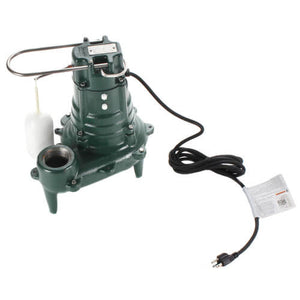 Zoeller M267 - Waste-Mate 1/2 HP 2" Auto Submersible Sewage Pump 115V Vertical