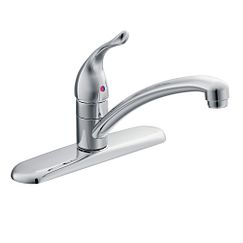 Moen 67425 Chateau One Handle Kitchen Faucet Chrome without spray