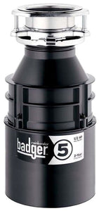 Badger-5 ISE 1/2 HP Disposer 3 Year Warranty 79008-ISE