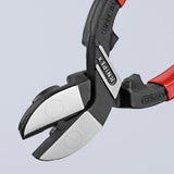 Knipex (71 41 200) Cobolt High Leverage 20 Angled Compact Bolt Cutters-Notched Blade