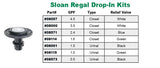 Sloan A-41-A (3301041 ) 1.6 GPF Closet Diaphragm Repair Kit