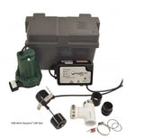 Zoeller (508-0005) Aquanot Spin 12V/DC Backup Sump Pump System With Built in WiFi