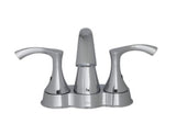Gerber D301122 Antioch Two Handle 4 Inch Centerset Bathroom Faucet Chrome